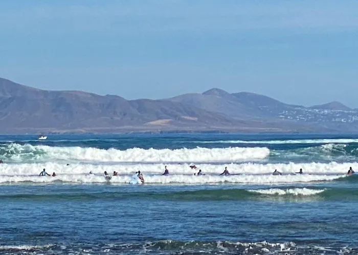Dalia House, Frontbeach, Piscina, Semesterbostad Corralejo